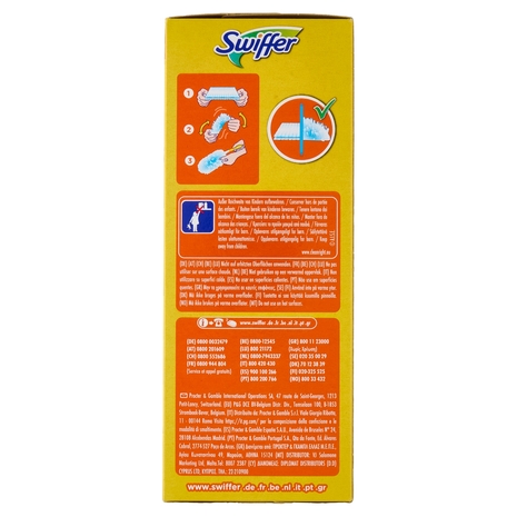 Swiffer Duster Cattura Polvere - Ricarica 18 Piumini per spolverare